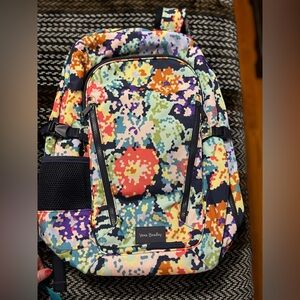 Vera Bradley Multicolor Abstract Backpack